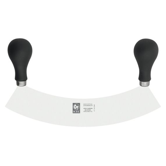 Нож для овощей с двумя ручками 270 мм, черный, серия PRACTICA, Icel