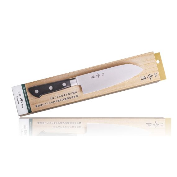 Кухонный нож-шеф японский Сантоку, FUJI CUTLERY, изображение 3