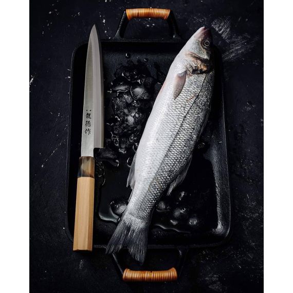 Кухонный японский нож Янагиба, FUJI CUTLERY, изображение 5