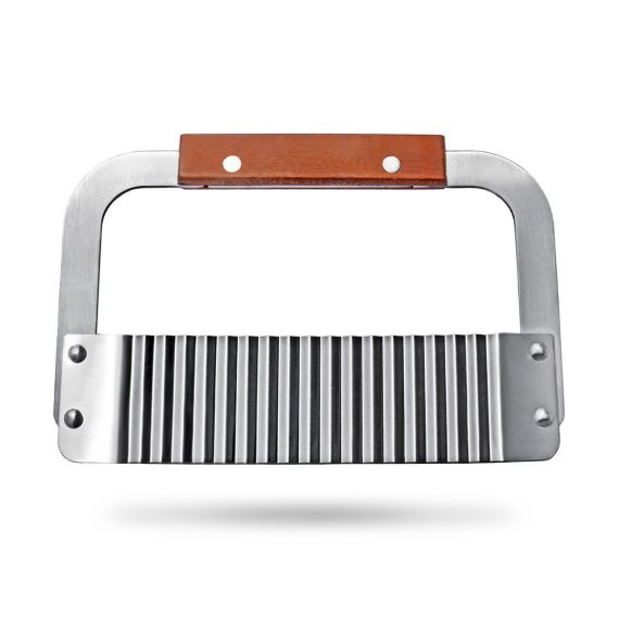 Нож металлический для фигурной резки 17.5 см, деревянная ручка, P.L. Proff Cuisine