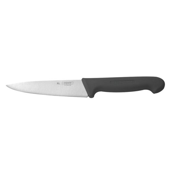 Нож для нарезки 16 см, черная пластиковая ручка, серия PRO-Line, P.L. Proff Cuisine