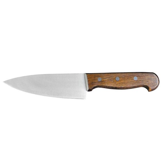 Нож Шеф 15 см, деревянная ручка, P.L. Proff Cuisine