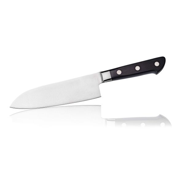 Кухонный нож-шеф японский Сантоку, FUJI CUTLERY, изображение 2