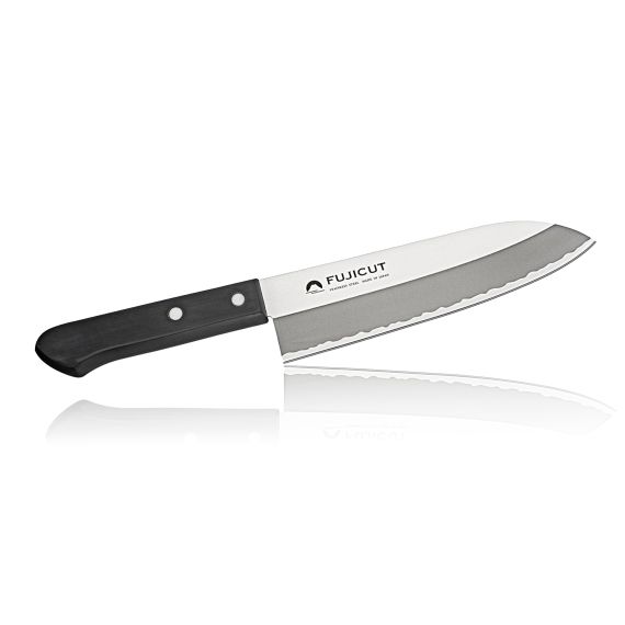 Кухонный нож-шеф японский Сантоку, FUJI CUTLERY