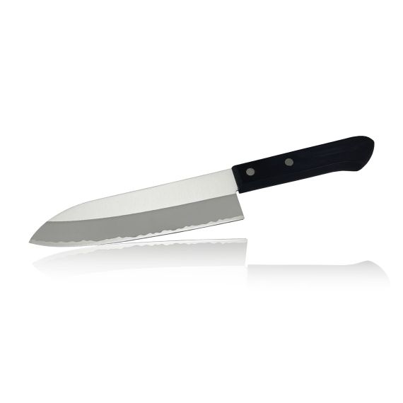 Кухонный нож-шеф японский Сантоку, FUJI CUTLERY, изображение 2