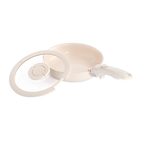 Сковорода с крышкой и съемной ручкой Smart Ceramic, ?20 см, Smart Solutions, изображение 7