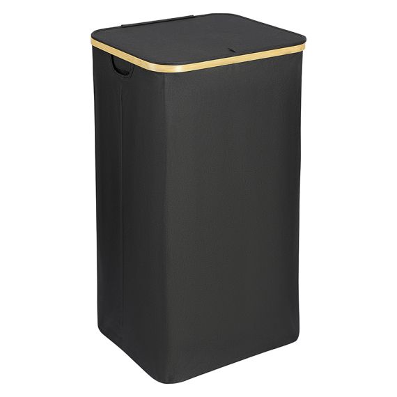 Корзина для белья Neat Tall, 41х35х74 см, черная, Smart Solutions