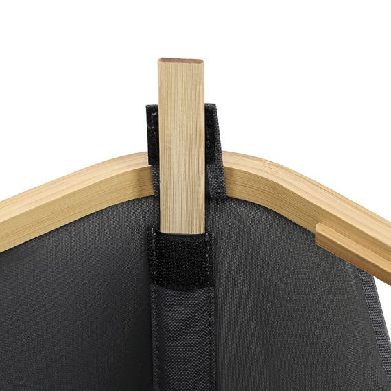 Корзина для белья Neat Mid, 40x33x43 см, серая, Smart Solutions, изображение 8