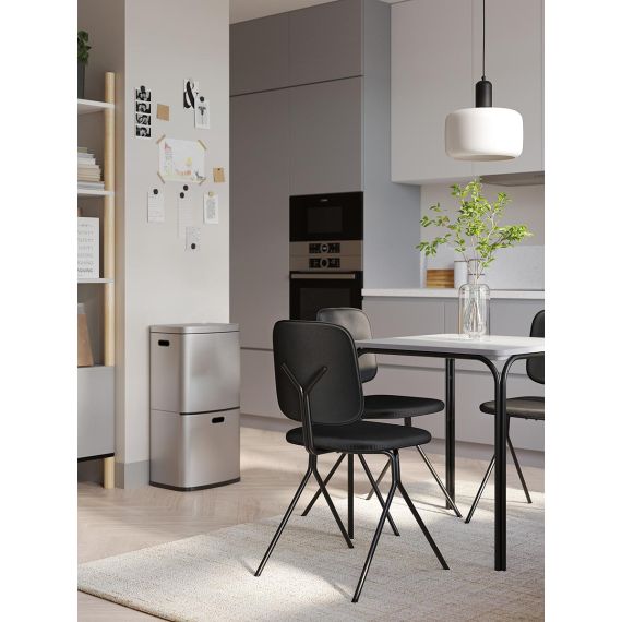 Контейнер мусорный с 2-мя отделениями Smart Bin, сенсорный, 60 л, Smart Solutions, изображение 11