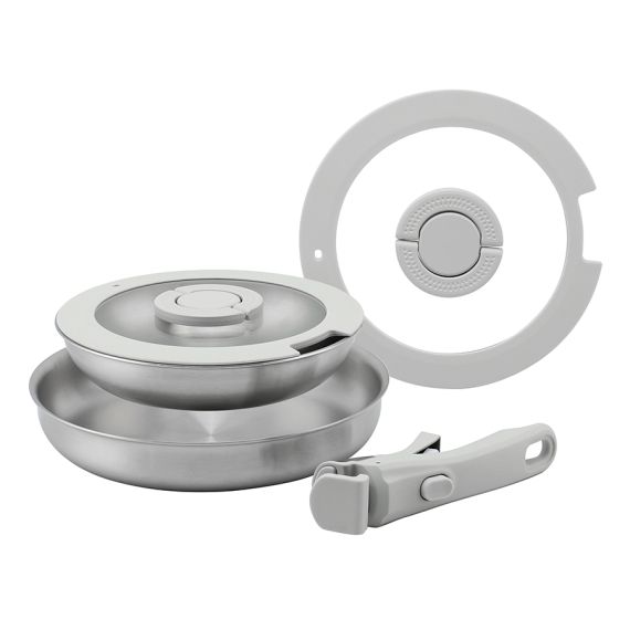 Набор посуды для приготовления со съемной ручкой 3Ply Balance, 5 предметов, Smart Solutions