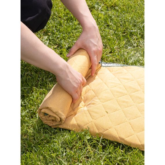 Плед для пикника и отдыха на пляже Smart Picnic, горчичный, Smart Solutions, изображение 30