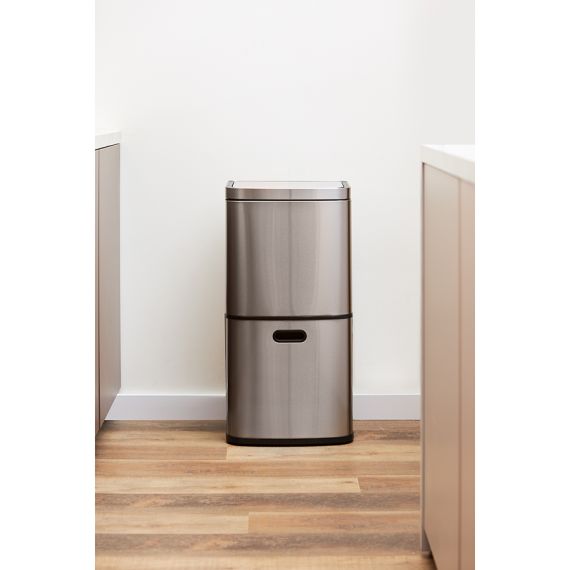 Контейнер мусорный с 2-мя отделениями Smart Bin, сенсорный, 60 л, Smart Solutions, изображение 2