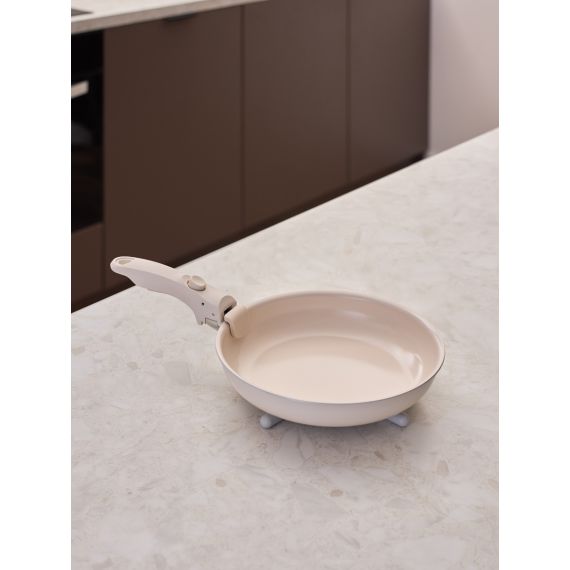 Сковорода с крышкой и съемной ручкой Smart Ceramic, ?28 см, Smart Solutions, изображение 3