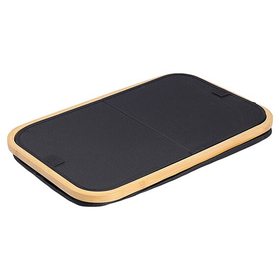 Корзина для белья с двумя отделениями Neat Twin, 53,5х33х53 см, черная, Smart Solutions, изображение 6