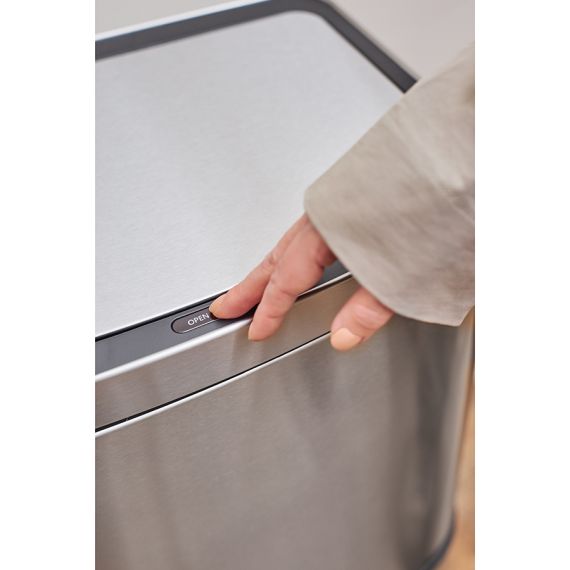 Контейнер мусорный с 2-мя отделениями Smart Bin, сенсорный, 60 л, Smart Solutions, изображение 9