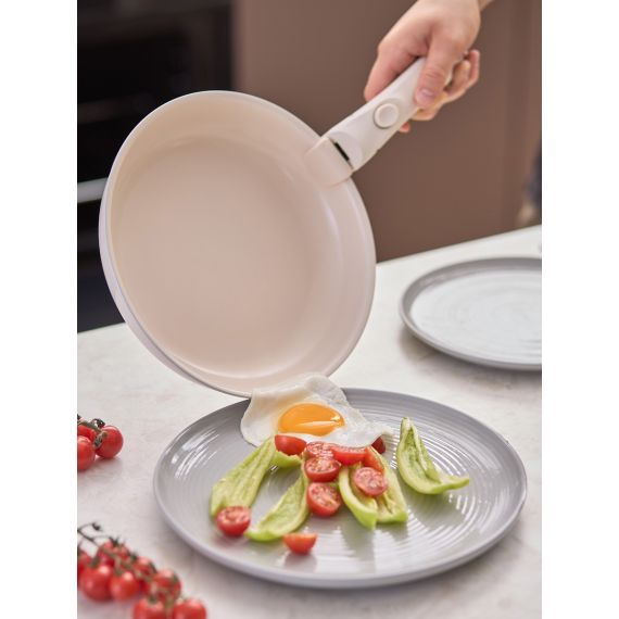 Сковорода с крышкой и съемной ручкой Smart Ceramic, ?24 см, Smart Solutions, изображение 5