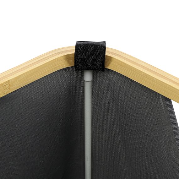 Корзина для белья Neat Tall, 41х35х74 см, серая, Smart Solutions, изображение 11