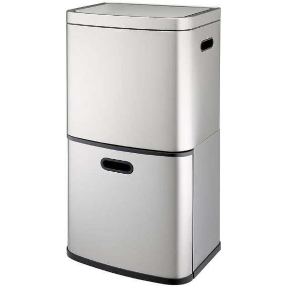 Контейнер мусорный с 2-мя отделениями Smart Bin, сенсорный, 60 л, Smart Solutions