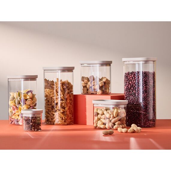 Банка для специй Vacuum Glass, 120 мл, светло-серая, Smart Solutions, изображение 2