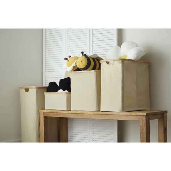 Корзина для белья Neat Tall, 41х35х74 см, молочная, Smart Solutions, изображение 6