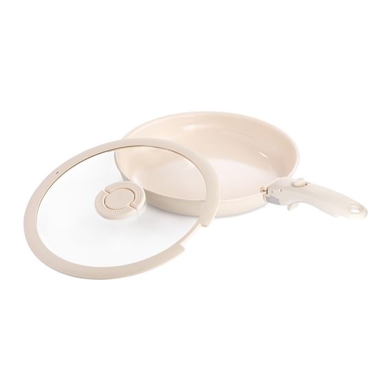 Сковорода с крышкой и съемной ручкой Smart Ceramic, ?28 см, Smart Solutions, изображение 10