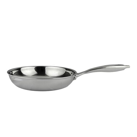 Сковорода индукционная New Kitchen 20 см, h=4,5 см,  нержавеющая сталь 3-х слойная, P.L. Proff Cuisine, изображение 3
