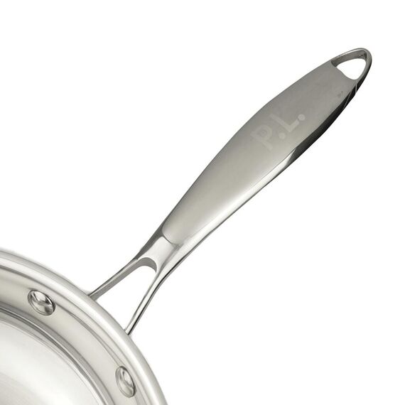 Сковорода индукционная New Kitchen 20 см, h=4,5 см,  нержавеющая сталь 3-х слойная, P.L. Proff Cuisine, изображение 4