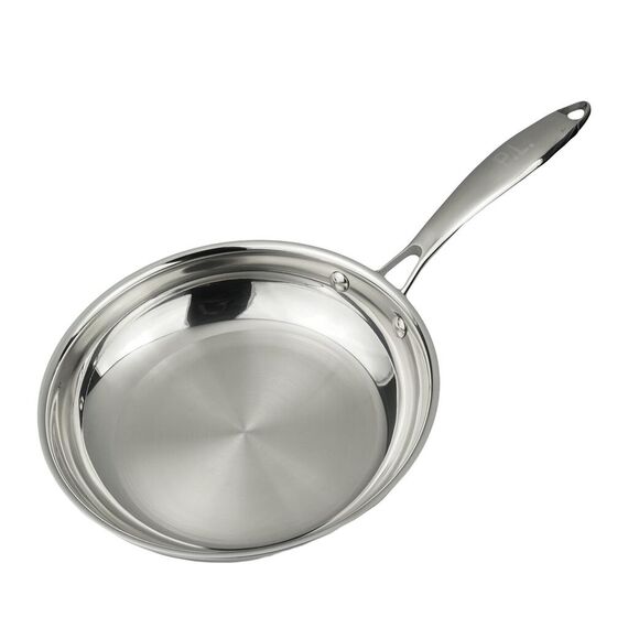 Сковорода индукционная New Kitchen 20 см, h=4,5 см,  нержавеющая сталь 3-х слойная, P.L. Proff Cuisine, изображение 5