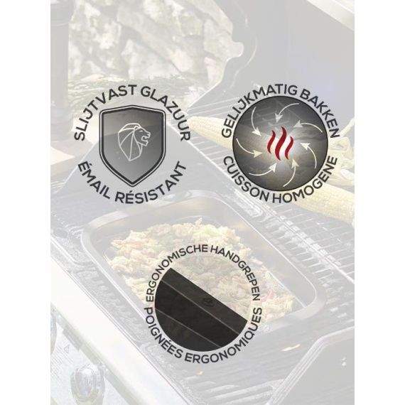 Блюдо в форме полумесяца 43х30 см, h 5,5 см, GRILL TO TABLE, Peugeot, изображение 2