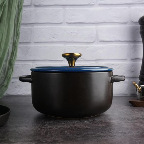 Кастрюля с крышкой 2,8 л, фарфор, серия "New Kitchen", P.L. Proff Cuisine, изображение 4