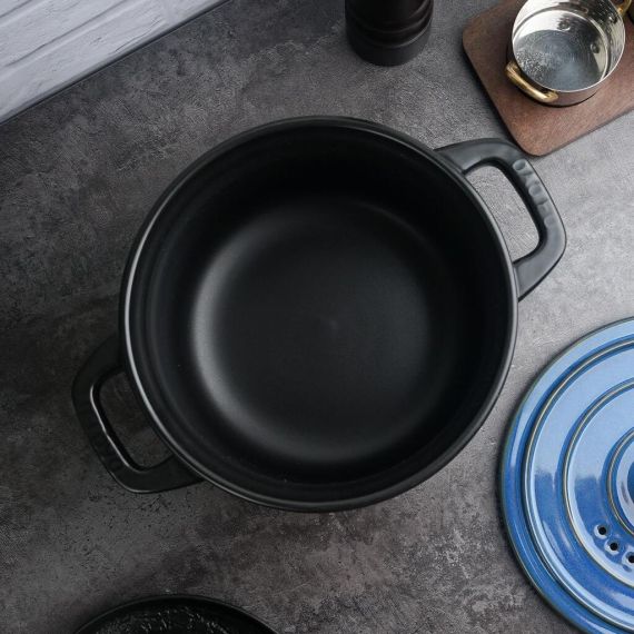 Кастрюля с крышкой 6 л, фарфор, серия "New Kitchen", P.L. Proff Cuisine, изображение 6
