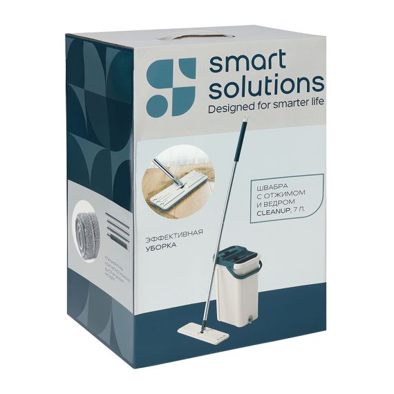Швабра с отжимом и ведром Cleanup, 7 л., Smart Solutions, изображение 31