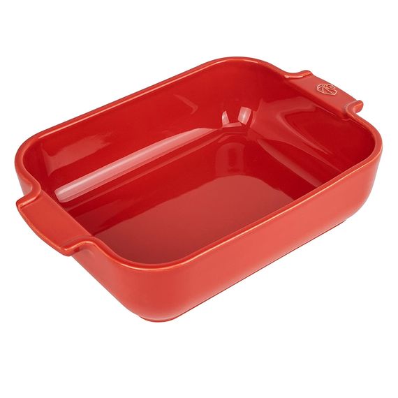 Форма для запекания прямоугольная RED 1,4 л, 25 х 15,5 см, красный, Peugeot