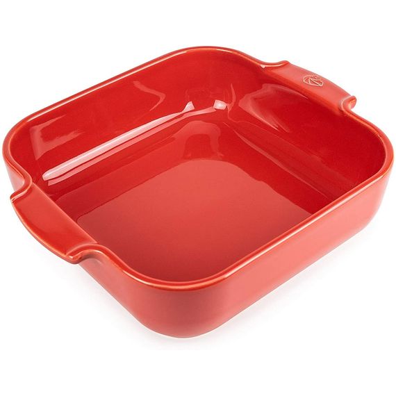 Форма для запекания квадратная RED 2,7 л, 28 см, красный, Peugeot